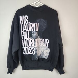 Lauren Hill 2023 World Tour Sweatshirt Medium Los Angeles Apparel